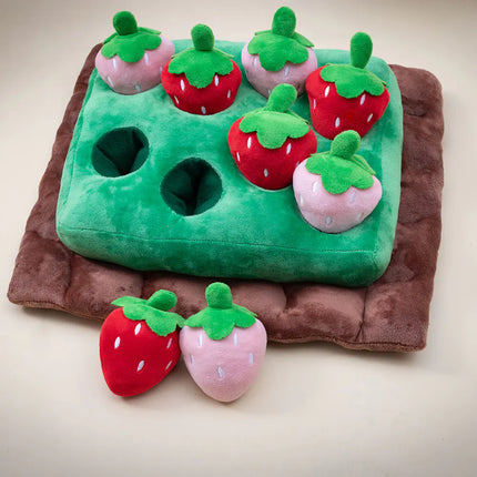 Chick Gopher Hide and Seek Plush Toy for Pets